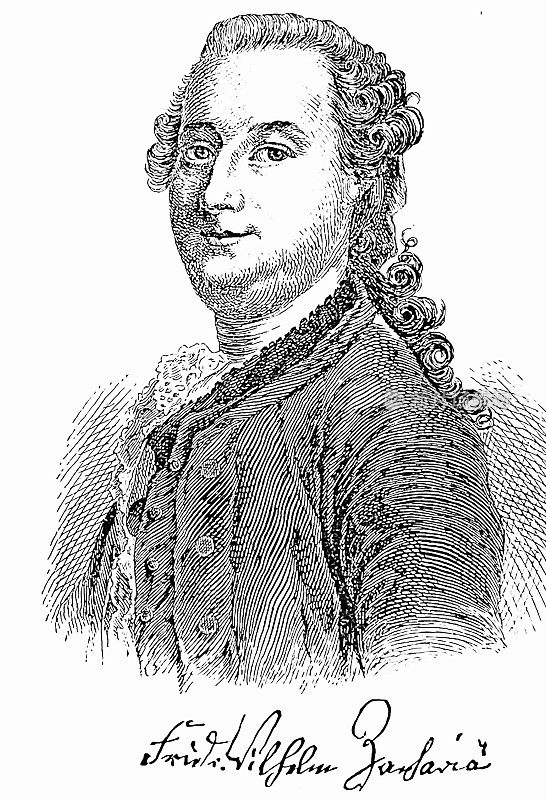 Justus Friedrich Wilhelm Bachari?，德国作家、翻译和编辑